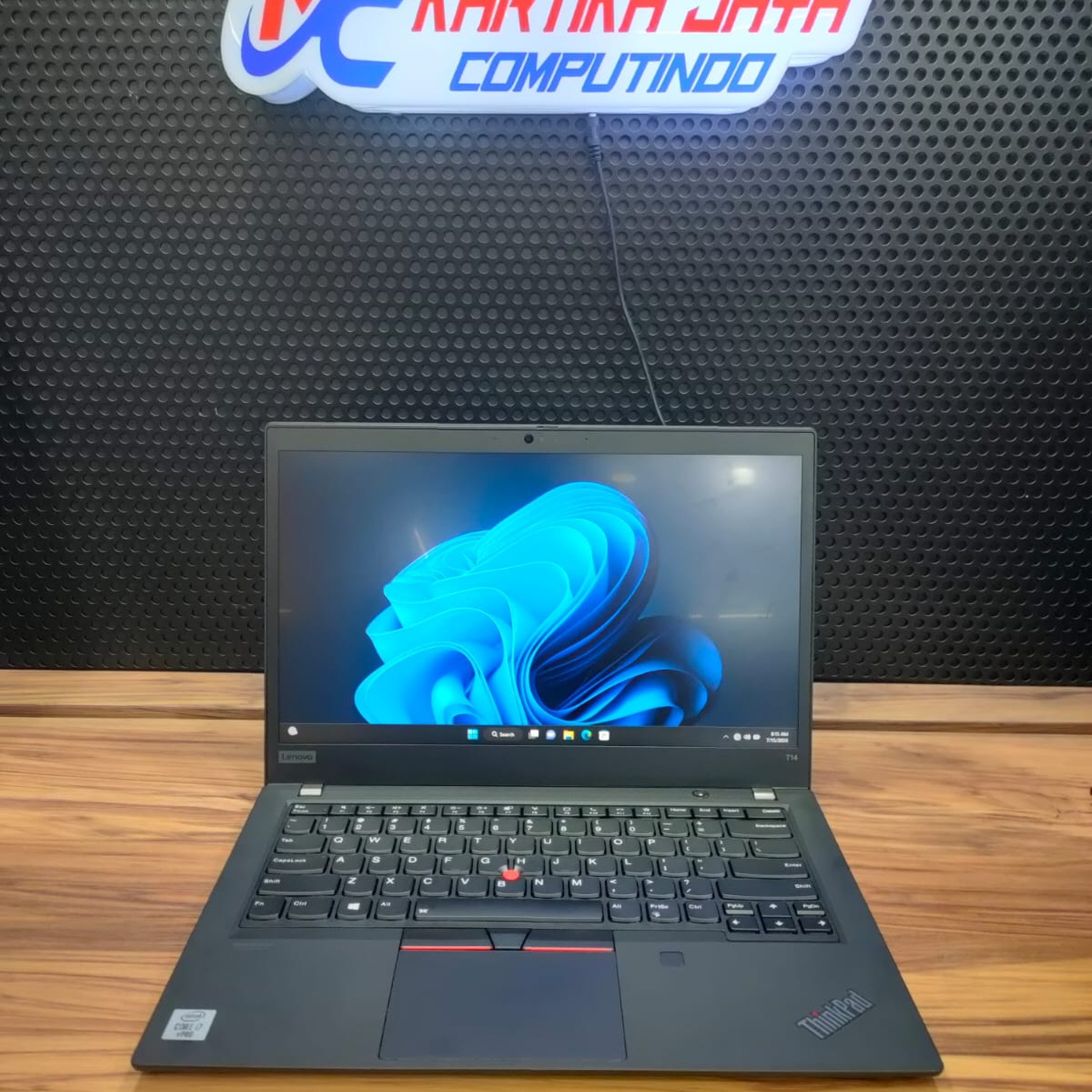 LENOVO TINKPAD T14 CORE I7 RAM 16 SSD 2ND MURAH 